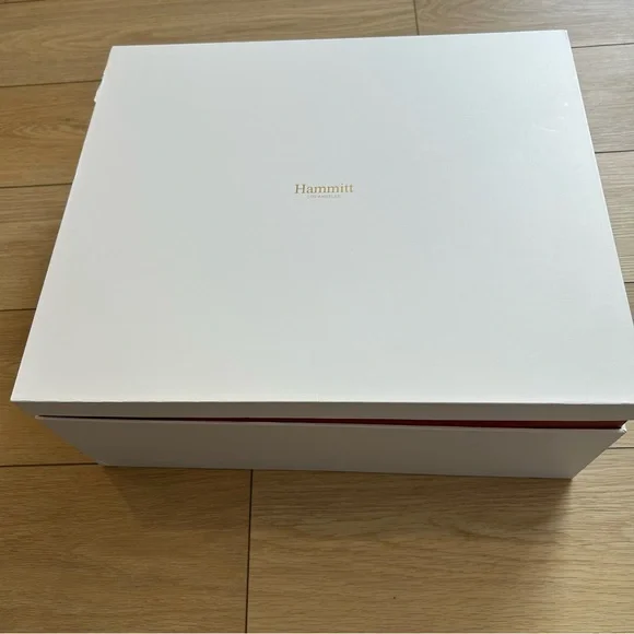 Hammitt Tan Suede Backpack with Gold Accents - Picture 5 of 7